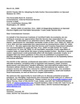 AICPA thanks IRS for adopting its safe harbor recommendation on spousal waivers for CRTs.