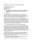 Comment letter to California State Board of Accountancy