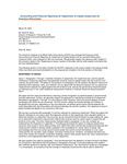 Accounting and financial reporting for impairment of capital assets and for insurance recoveries. (Comment letter dated March 20, 2003)
