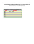 Distinguished Achievement in Accounting Education