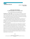 AICPA names three recipients for 2006 outstanding CPA in government award.