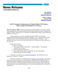 AICPA announces enhancements to popular online CPE library: name changes from InfoBytes to CPExpress. by American Institute of Certified Public Accountants (AICPA)