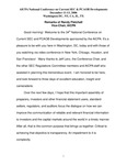 Remarks at AICPA National Conference on Current SEC & PCAOB Developments December 11-13, 2006 Washington DC, NY, CA, IL, TX. by Randy Fletchall
