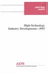 High-technology industry developments - 1993; Audit risk alerts by American Institute of Certified Public Accountants