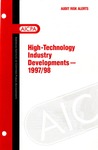 High-technology industry developments - 1997/98; Audit risk alerts