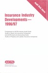 Insurance industry developments - 1996/97; Audit risk alerts