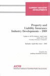 Property and liability insurance industry developments - 1989; Audit risk alerts by American Institute of Certified Public Accountants. Auditing Standards Division