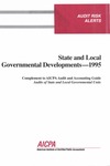 State and local governmental developments - 1995; Audit risk alerts