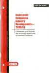 Investment companies industry developments, 2000/01; Audit risk alerts by American Institute of Certified Public Accountants. Auditing Standards Division
