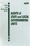 Audits of state and local governmental units (non-GASB 34 Edition) with conforming changes as of May 1, 2002; Audit and accounting guide: