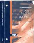 Audits of state and local governments (GASB 34 edition) issued September 1, 2002; Audit and accounting guide: by American Institute of Certified Public Accountants. Government Accounting and Auditing Committee