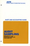 Audit sampling (1983); Audit and accounting guide: by American Institute of Certified Public Accountants. Statistical Sampling Subcommittee