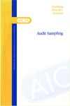 Audit sampling (1999); Audit and accounting guide: by American Institute of Certified Public Accountants. Audit Sampling Task Force