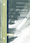 Construction contractors with conforming changes as of May 1, 2001; Audit and accounting guide: by American Institute of Certified Public Accountants. Construction Contractor Guide Committee