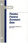 Personal financial statements guide with conforming changes as of May 1, 1999; Audit and accounting guide: by American Institute of Certified Public Accountants. Personal Financial Statements Task Force