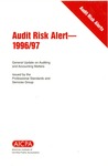 Audit risk alert - 1996/97; Audit risk alerts by American Institute of Certified Public Accountants. Auditing Standards Division