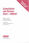 Compilation and review alert - 1996/97; Audit risk alerts by American Institute of Certified Public Accountants. Auditing Standards Division