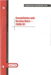 Compilation and review alert - 2000/01; Audit risk alerts