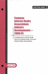 Common interest realty associations industry developments - 2000/01; Audit risk alerts