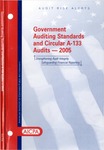 Government auditing standards and Circular A-133 audits - 2005; Audit risk alerts by American Institute of Certified Public Accountants