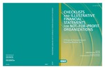 Checklists and illustrative financial statements for not-for-profit organizations : a financial accounting and reporting practice aid, June 2007 edition by American Institute of Certified Public Accountants. Accounting and Auditing Publications and Christopher Cole