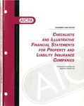 Checklists and illustrative financial statements for property and liability insurance companies : a financial accounting and reporting practice aid, December 1996 edition