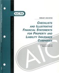 Checklists and illustrative financial statements for property and liability insurance companies : a financial accounting and reporting practice aid, February 1998 edition by American Institute of Certified Public Accountants. Accounting and Auditing Publications and Robert Durak