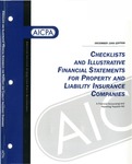 Checklists and illustrative financial statements for property and liability insurance companies : a financial accounting and reporting practice aid, December 1999 edition by American Institute of Certified Public Accountants. Accounting and Auditing Publications and Robert Durak