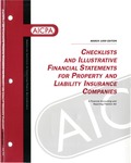 Checklists and illustrative financial statements for property and liability insurance companies : a financial accounting and reporting practice aid, March 1999 edition by American Institute of Certified Public Accountants. Accounting and Auditing Publications and Robert Durak