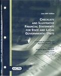 Checklists and illustrative financial statements for state and local governmental units : a financial reporting practice aid, June 2001 edition by American Institute of Certified Public Accountants. Accounting and Auditing Publications, Venita M. Wood, and Leslye Givarz