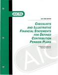Checklists and illustrative financial statements for defined contribution pension plans : a financial accounting and reporting practice aid, July 2000 edition
