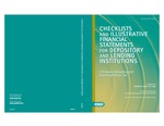 Checklists and illustrative financial statements for depository and lending institutions : a financial accounting and reporting practice aid, November 2007 edition by American Institute of Certified Public Accountants. Accounting and Auditing Publications and Kenneth R. Biser