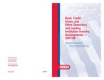 Bank, credit union, and other depository and lending institution industry developments - 2007/08; Audit risk alerts by American Institute of Certified Public Accountants