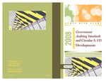 Government auditing standards and Circular A-133 developments - 2008; Audit risk alerts by American Institute of Certified Public Accountants