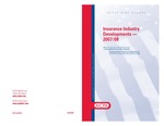 Insurance industry developments - 2007/08; Audit risk alerts by American Institute of Certified Public Accountants