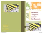 Investment companies industry developments, 2008; Audit risk alerts by American Institute of Certified Public Accountants