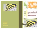 State and local governmental developments - 2008; Audit risk alerts by American Institute of Certified Public Accountants. Auditing Standards Division