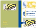 State and local governmental developments - 2009; Audit risk alerts by American Institute of Certified Public Accountants