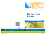 Not-for-profit entities with conforming changes as of March 1, 2011; Audit and accounting guide by American Institute of Certified Public Accountants (AICPA)