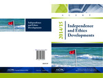 Independence and ethics developments - 2014/15; Audit risk alerts