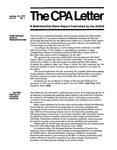 CPA letter, 1977