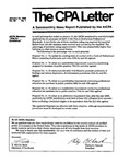 CPA letter, 1988