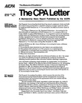 CPA letter, 1989