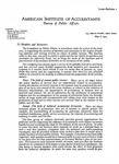 Arbitration; Letter-Bulletin, 1 by American Institute of Accountants. Bureau of Public Affairs