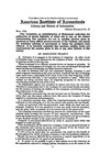 Special bulletin no. 27 (1926, May); Irrigation project; Sick leaves; Rate base; Report notes; Change of entries; Interest charged to construction; Steel plants; Musical records; Fertilizer industry by American Institute of Accountants. Library and Bureau of Information