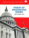 Digest of Washington issues, September 1987