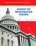Digest of Washington issues, July 1988, vol. 1, no. 11