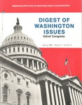 Digest of Washington issues, Spring 1992, vol. 3, no. 5
