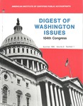 Digest of Washington issues, Summer 1995, vol. 6, no. 1