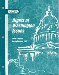 Digest of Washington issues, 105th Congress, Spring/Summer 1997 by American Institute of Certified Public Accountants. Washington Office Staff